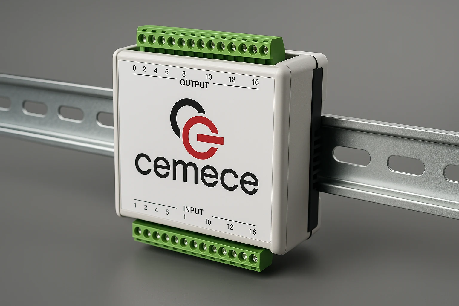 DIN ray CEMECE I/O modülü