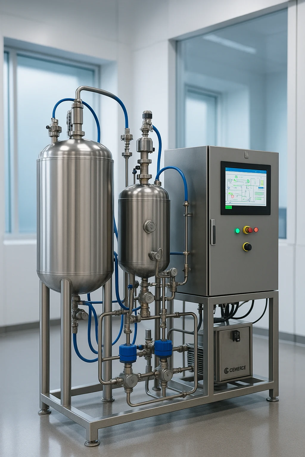 Temiz oda skid ve HMI