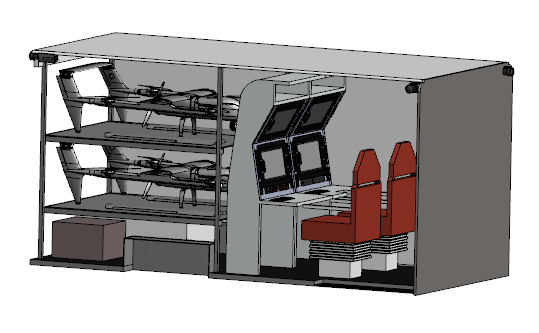 İnsansız Hava Aracı Mobil Kontrol İstasyonu